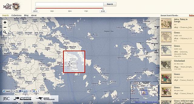 Old Maps online