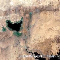 El Valle Nuevo en 2007, se aprecia el trazado del canal