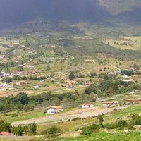 La vista desde "mi" parcela en El Valle.